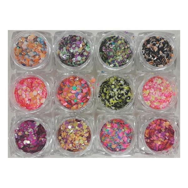 Diamond Nails Rainbow konfetti szett