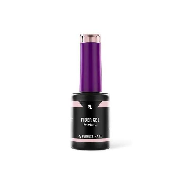 Perfect Nails Fiber Gel Vitamin - Üvegszálas Erősített Gél Lakk Alap 8ml - Rose Quartz