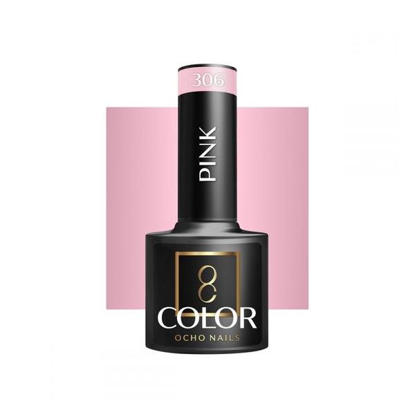 Ocho Nails Gél Lakk Pink 306  5g