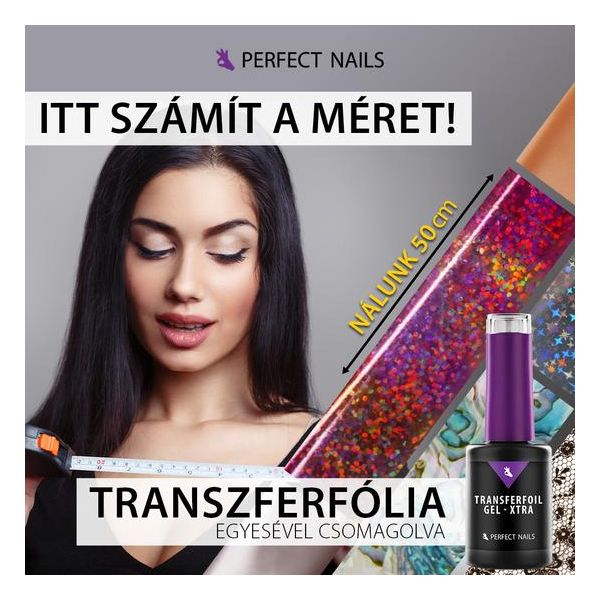 Perfect Nails Transzferfólia - Bronze