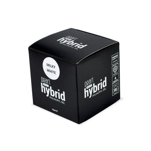 Pearl Hybrid polyacryl gel Milky white 15ml