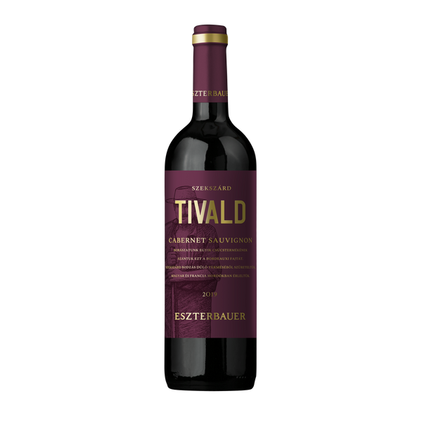 Eszterbauer Borászat: &quot;Tivald&quot; Cabernet Sauvignon száraz vörösbor (Szekszárd)