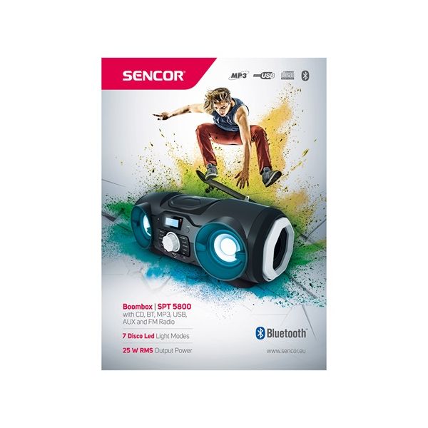 Sencor SPT5800 Rádió cd-s