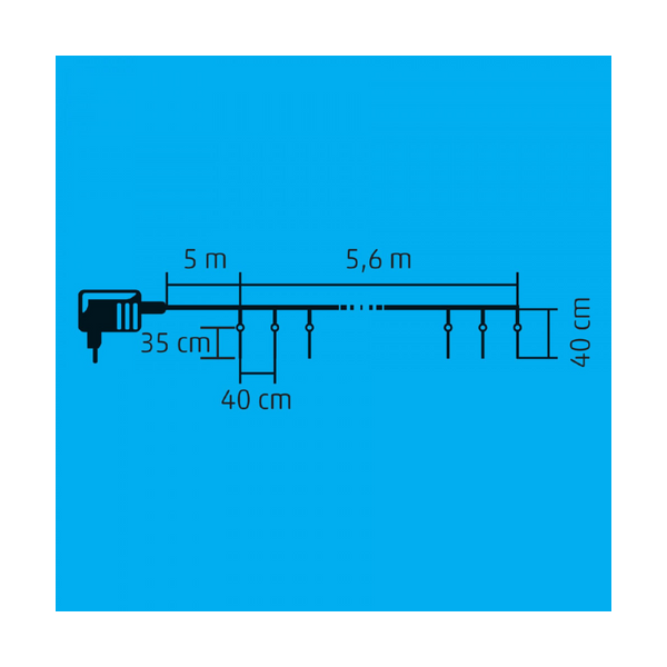 Home KJL 35 Led-es jégcsap fényfüzér