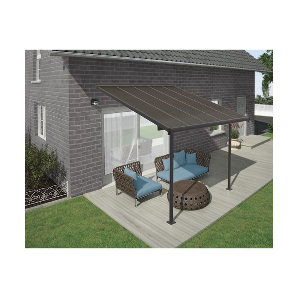 Palram - Canopia Capri 3000 szürke 3 x 3 pergola