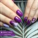 Perfect Nails LacGel Plus +004 Gél Lakk 8ml - Flower Power - Purple Rain